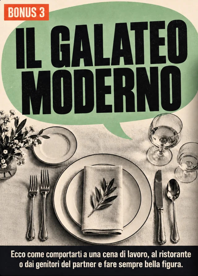 Copertina del bonus Il Galateo Moderno